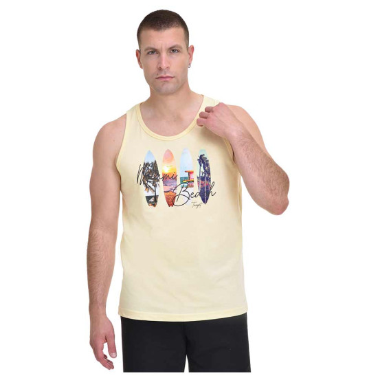 Target Ανδρική αμάνικη μπλούζα Single Jersey Tank Top Surf